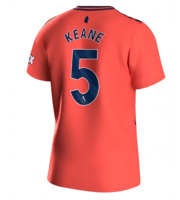Everton Michael Keane #5 Udebanetrøje 2023-24 Kort ærmer